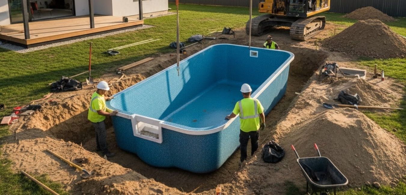 Fiberglass Pool Installation